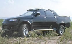 Из «десятки» сделали гибридный внедорожник-пикап