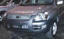 Полностью новый 2005`Kia Sportage покажут осенью