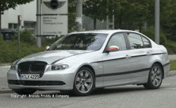 Шпионские фото: 2006` BMW 3-Series (E 90)