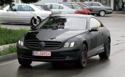 Новое купе Mercedes CL уже тестируют