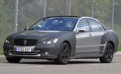 Новейший Mercedes S - почти без камуфляжа