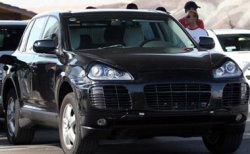 Испытывается новый Porsche Cayenne