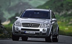 Mercedes ML63 AMG - мощь и стиль