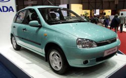 Lada Kalina с экспериментальным «автоматом»