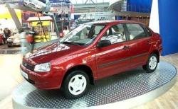 Интерьер Lada Kalina покрасят в цвет кузова
