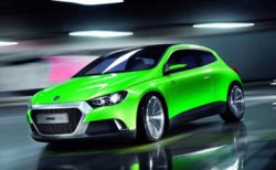 Volkswagen Iroc - четырехместное авто с ярким дизайном
