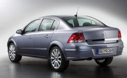 Opel Astra New - теперь и с кузовом седан