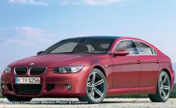 Четырехдверное купе от BMW