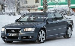 Audi A8 New - шпионские фото