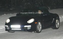 Новый Porsche Boxster проходит тесты