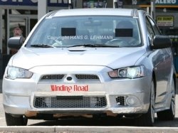 Mitsubishi готовит спортивную версию нового седана Lancer
