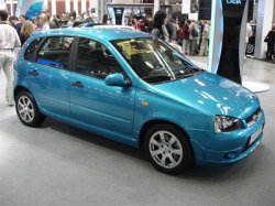Lada Kalina на «Интеравто-2007»: спортивные и внедорожные таланты