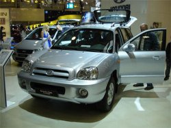 Hyundai («ТагАЗ») на «Интеравто-2007»: Accent, Sonata, Santa Fe Classic