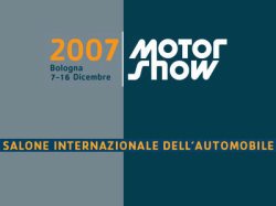 2007 Bologna Motor Show: автошоу в Болонье готовит сюрпризы