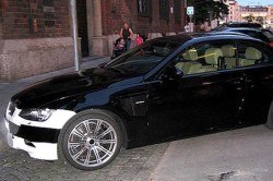 Кабриолет BMW M3 проходит испытания