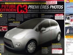 Новый Citroen C3 покажут в следующем году