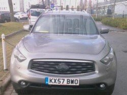 Infiniti FX55 проходит испытания
