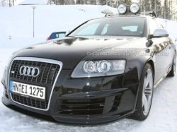Седан Audi RS6 проходит испытания