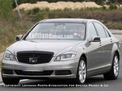 Новый Mercedes-Benz S-Class проходит испытания