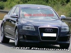 Новый седан Audi RS6 проходит испытания