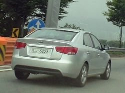 Kia Forte проходит финальные испытания