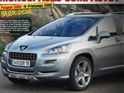 Кроссовер Peugeot 3008 будет представлен в 2009 году
