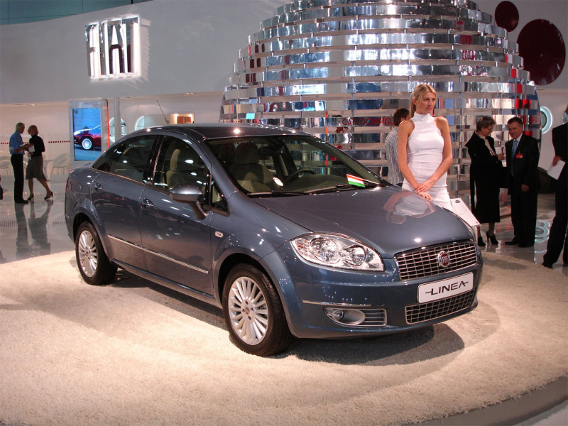Fiat на ММАС-2008: элегантный Linea, компактный Sedici и стильный 500