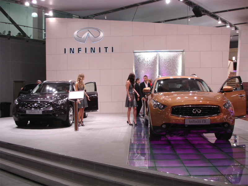 Infiniti на ММАС-2008: компактный и роскошный кроссовер EX
