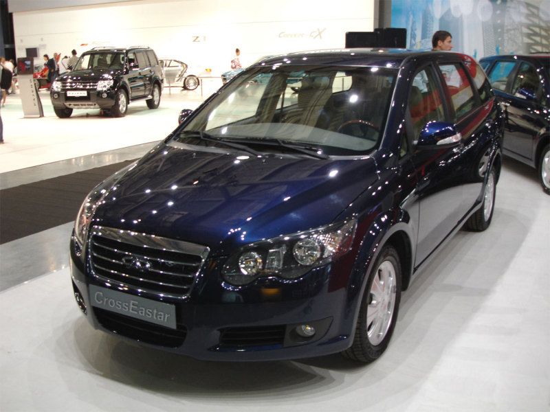 Chery на ММАС-2008: семейный CrossEastar, обновлённый Tiggo, оригинальные M11 и M12