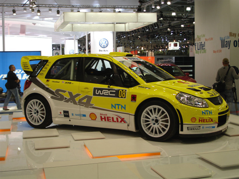 Раллийный Suzuki SX4