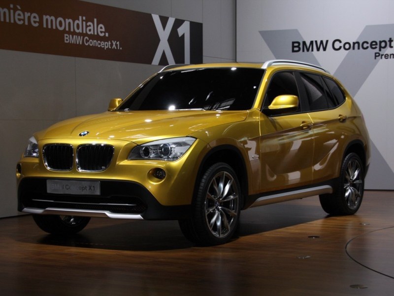 BMW X1 на Парижском автосалоне 2008