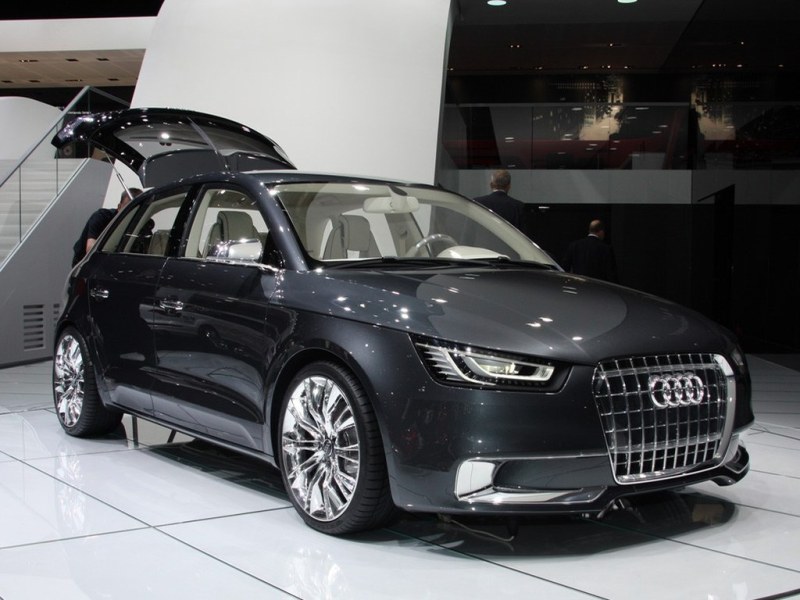 Концептуальный хэтчбек Audi A1 на Парижском автосалоне 2008