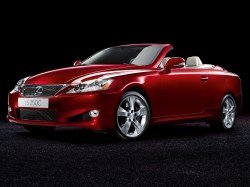 Роскошный кабриолет Lexus IS 250C на Парижском автосалоне 2008