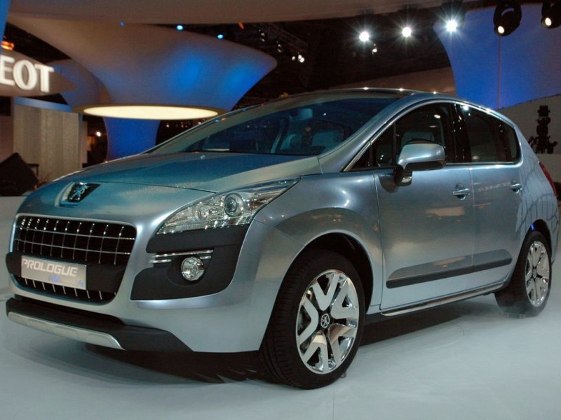 Peugeot Prologue HYmotion4 на Парижском автосалоне 2008 