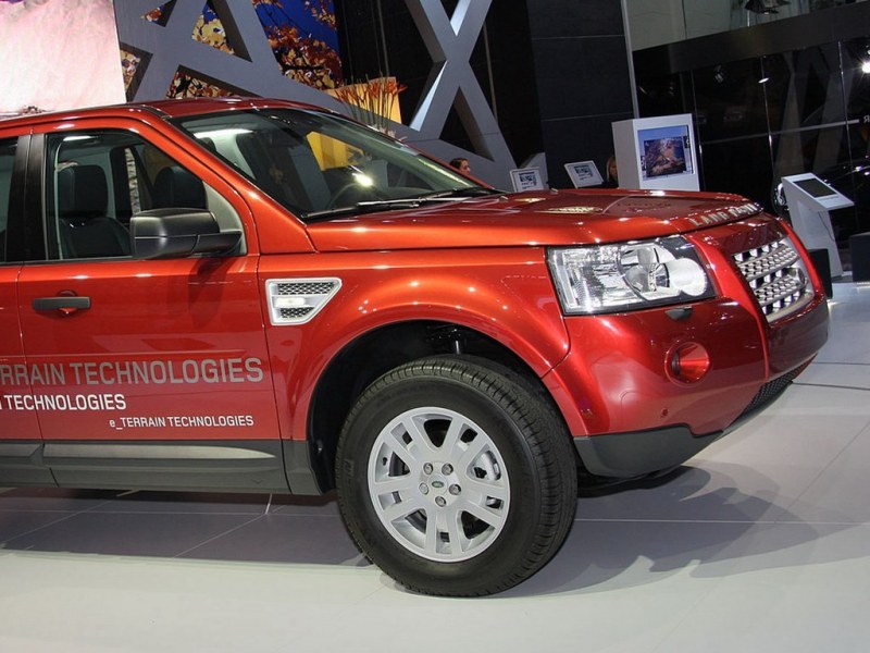 Land Rover Freelander 2 TD4_e на Парижском автосалоне 2008 