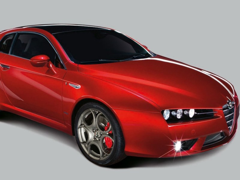 Alfa Romeo Brera TI на Парижском автосалоне 2008