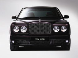 Bentley Arnage Final Series на Парижском автосалоне 2008 
