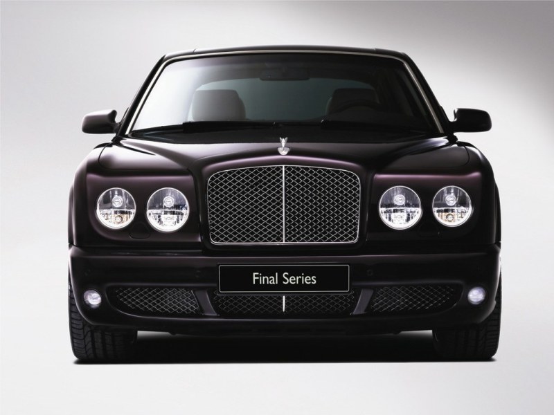Bentley Arnage Final Series на Парижском автосалоне 2008 