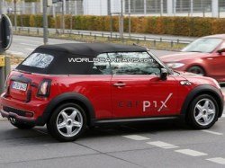 Mini Cooper Cabrio проходит испытания