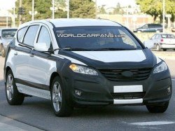 Hyundai Portico проходит испытания