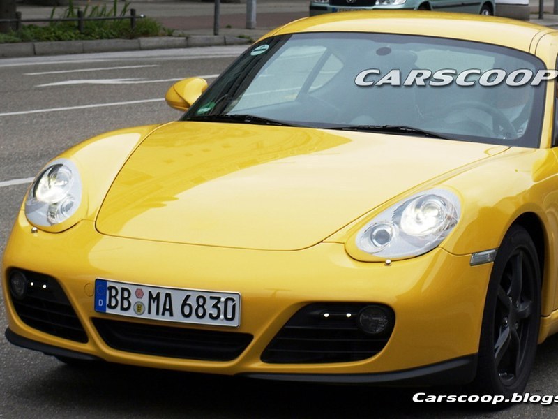 Обновлённый спорткар Porsche Cayman появится на рынке в 2009 году