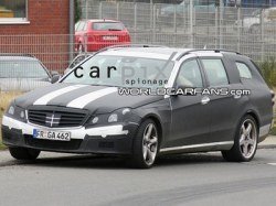 Спортивный универсал Mercedes-Benz E63 AMG замечен на тестах