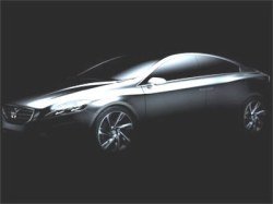 Первый компьютерный снимок седана Volvo S60 New