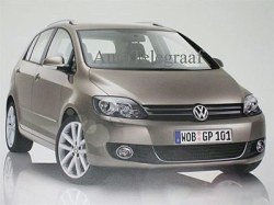 Обновлённый Volkswagen Golf Plus - первое официальное фото