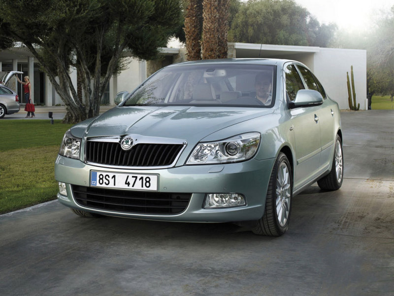 Skoda Octavia 2009: нахмурив брови