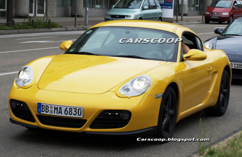 Porsche Cayman (рестайлинг)