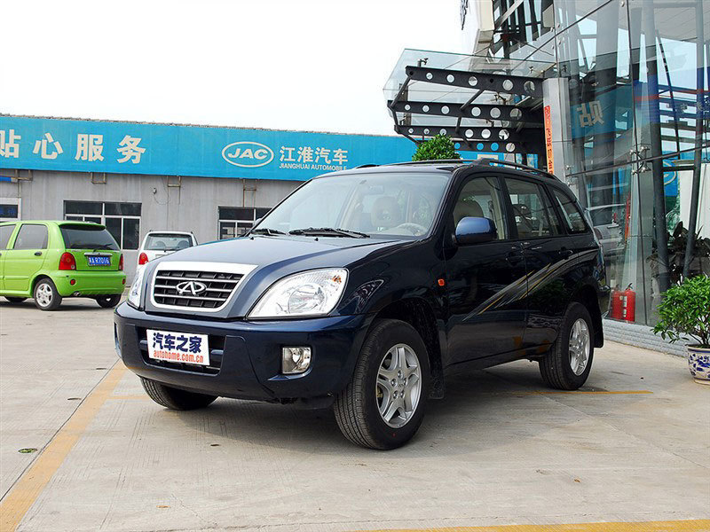 Chery Tiggo на презентации в Китае в 2007 году