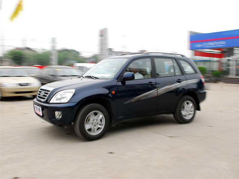 Chery Tiggo на презентации в Китае в 2007 году