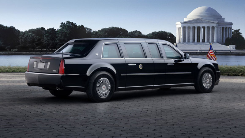 2009 Cadillac Presidential Limousine Барака Обамы