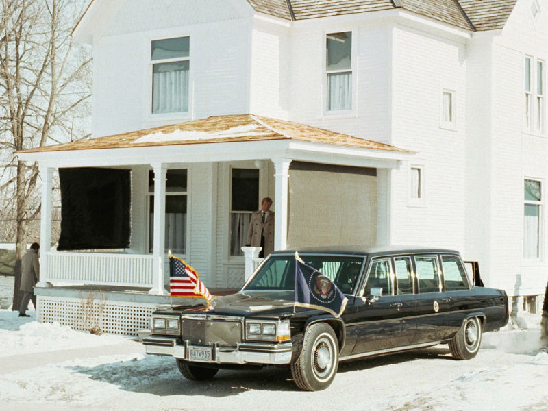 1982 Cadillac Presidential Limousine Рональда Рейгана